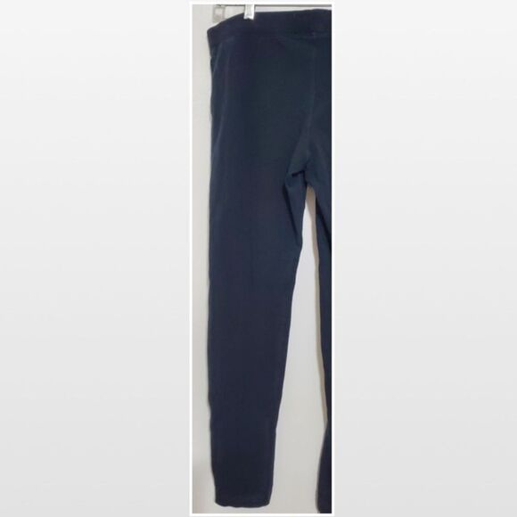 Express Leggings Womens Large Black Side Silver Studded Pants Goth - Picture 11 of 16